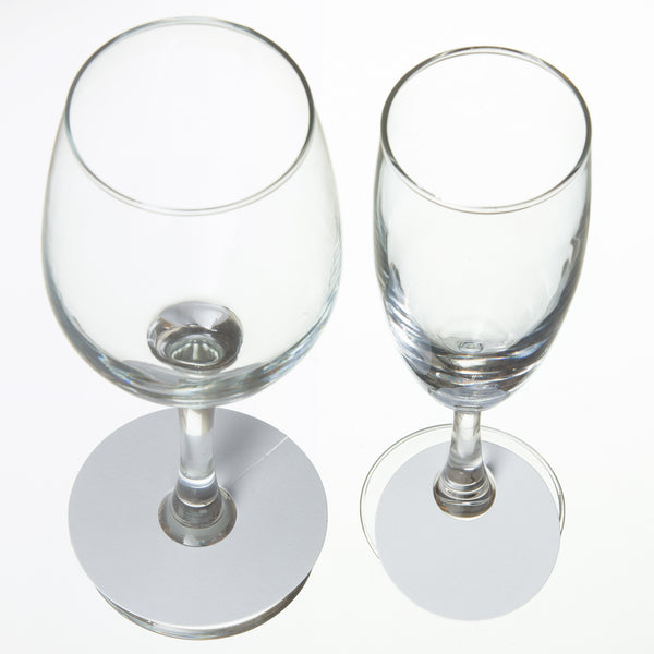 Single-Sided Wine Glass Tags - Botanical PaperWorks