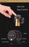 4-pc Wine Bottle Combination Lock Wine Stopper Password Protection